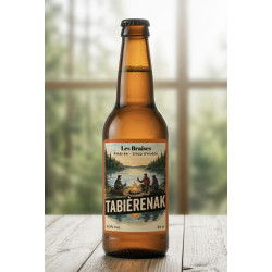 Bière Ambrée - Sirop d'érable "Les Braises"
