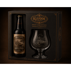 Kludde - Brasserie - Coffret Bière/Verre - Brume des Marais - Lambic - 75cl – Bière artisanale belge 6.5%