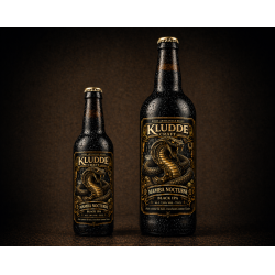 Kludde - Brasserie - Black Mamba - Black IPA - 75cl – Bière artisanale belge 7,8%