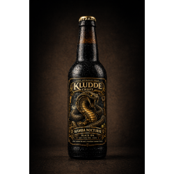 Kludde - Brasserie - Black Mamba - Black IPA - 33cl – Bière artisanale belge 7,8%