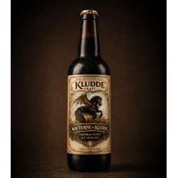 Kludde - Brasserie - Nocturne de Kludde - Stout Impérial - 75cl – Bière artisanale belge 10.5%