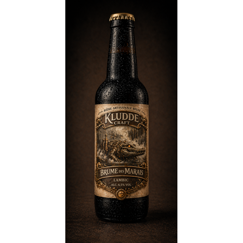 Kludde - Brasserie - Brume des Marais - Lambic - 33cl – Bière artisanale belge 6.5%