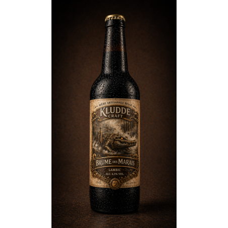 Kludde - Brasserie - Brume des Marais - Lambic - 75cl – Bière artisanale belge 6.5%