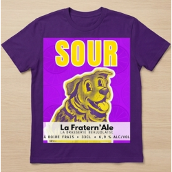 T-shirt étiquette "La SOUR"