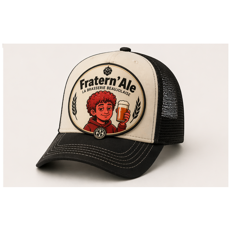 casquette bière blanche