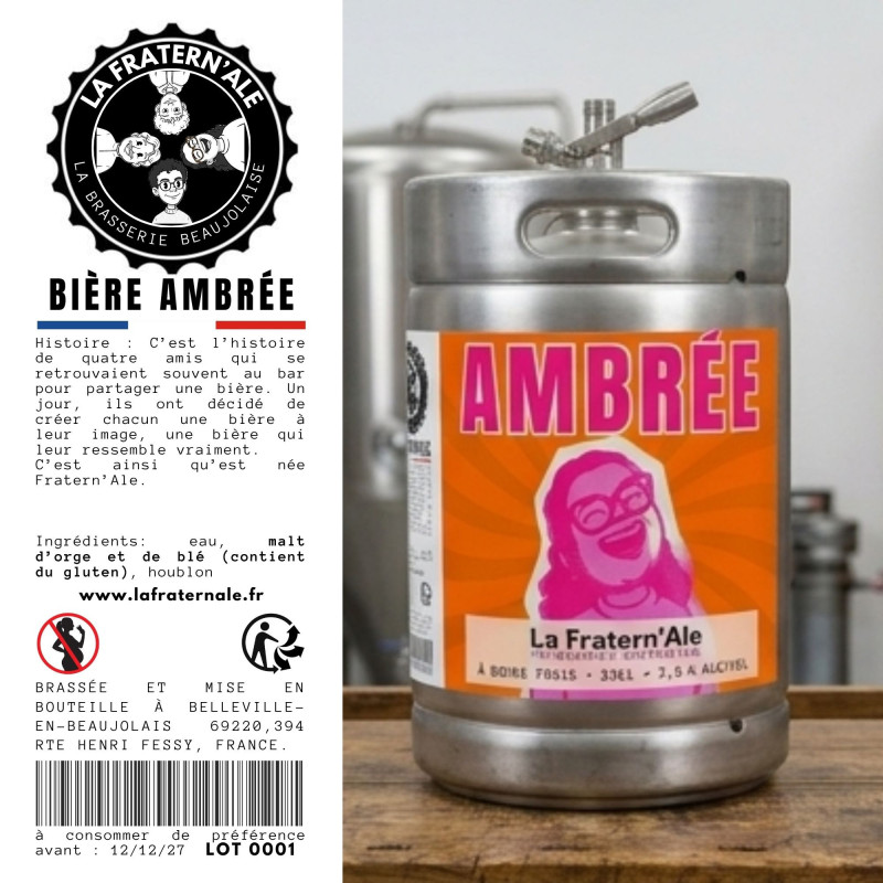 Futs 20 L Ambrée