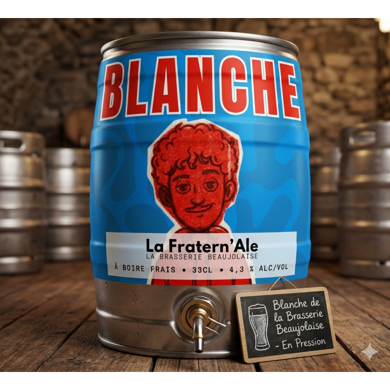 Bière en fût - Blanche 5L