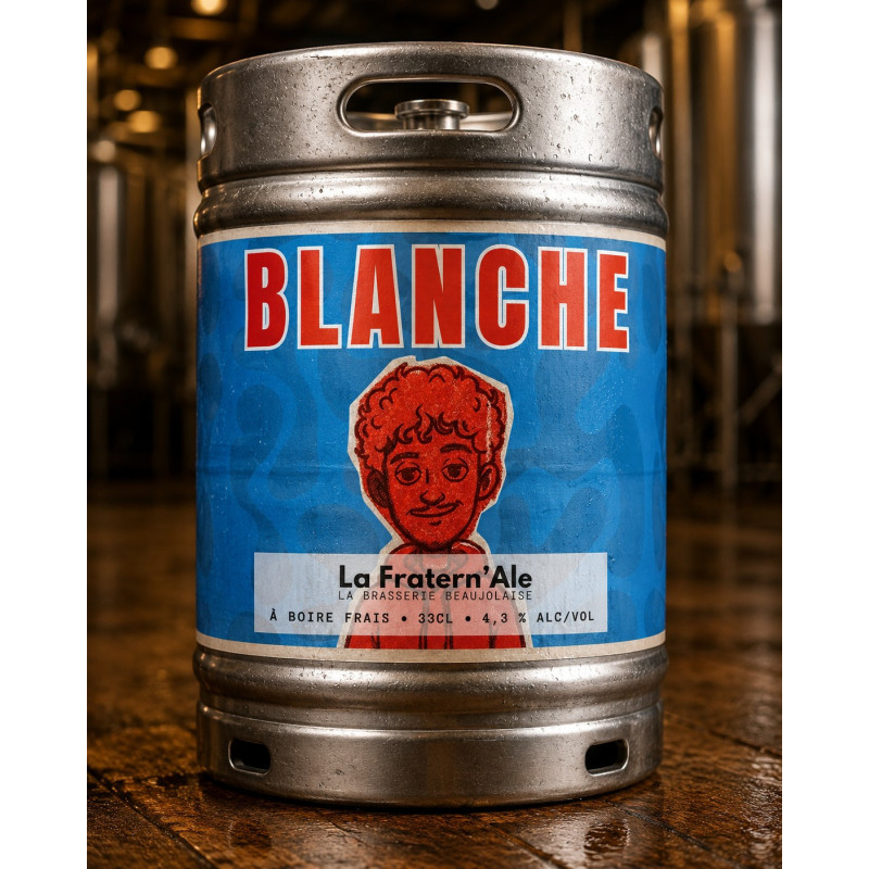 Bière en fût - Blanche 10L